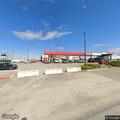 Hit-and-run crash involving semi at truck stop