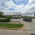 Reckless driver throwing objects near gas station
