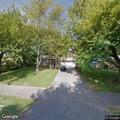 Tree on wires blocking roadway on North Fifth Street