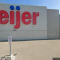 Traffic stop on work truck at Meijer lot
