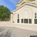 Elderly patient in and out of consciousness at church