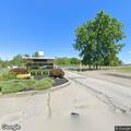 Property damage crash near truck entrance