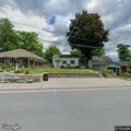 Gas can burning near residence on Glen Lane
