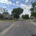 Large aggressive dog running near RV park