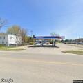 Vehicle fire near propane tank at gas station