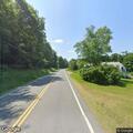 Tree blocking lane and power lines on Route 12A