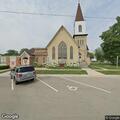 Vehicle hits parked car outside church, no injuries