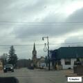 Disabled semi blocking traffic at intersection