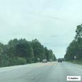 Car off the road near Route 4 and Route 22
