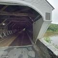 Smoke checked at Cornish-Windsor Covered Bridge