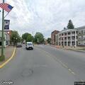 Traffic stop on vehicle on East Schuyler Street