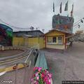 Officers monitor three people near Palace Playland