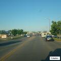 Vehicle leaking gasoline on Highway 23