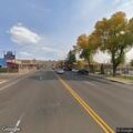 Traffic stop on red pickup on East Ramshorn