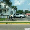 Truck idling violation at Portage Dollar General
