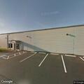 Three-car rear-end crash with leg injury