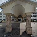 Minor parking lot crash with no injuries