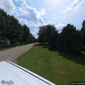 Lawnmower fire near house with explosion reported