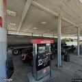Erratic driver reported near Huron Road gas station