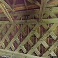 Single-vehicle crash inside Cooley Covered Bridge