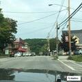 Man hearing voices kicks someone near Main Street