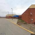 Patient loaded for air-medical transport at high school