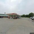 Female with shoulder pain and difficulty breathing at gas station