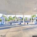 Officer stops gray Lexus at gas station