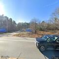 Beige truck driving aggressively toward Windham