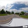 Officer conducts traffic stop on Broadway Street