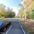 Utility pole on fire near Old Hook Road bridge