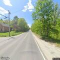 Tree blocks roadway at Post Road and Dingley Road