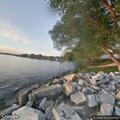 Man slips on rocks and bleeds head at state park