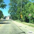 Traffic stop at Appleton Road and Marquette Street