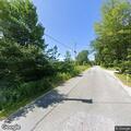 Trees blocking lane on Allen Road in Hebron