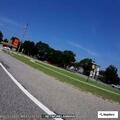 Traffic stop on black Jeep Cherokee in Manistee