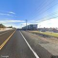 Glass debris blocking roadway at Otter Meadow
