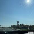 Traffic stop on Subaru near Highway 97 business