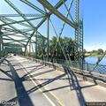 Hatchback crash reported at Harrisburg Bridge