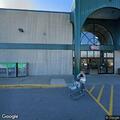 Vehicle damaged near exit at Menards parking lot