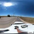 Semi driving without tail lights near Lakeway