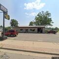 man falls and bleeds from head at auto shop