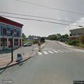 Pickup hits street sign and leaves scene