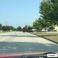 Minor two-vehicle crash in parking lot