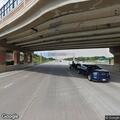Metal pole blocking lanes on northbound Highway 41