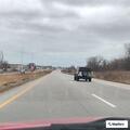 Reckless driver and road hazard on Ashland Avenue