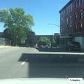 Truck hits pole and causes fuel leak in parking lot