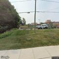 Parking lot crash involving van and truck