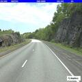 Car off road on Interstate 89 near Exit 17