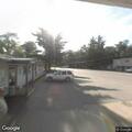 Man and woman fighting in road near campground